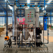 เครื่องกรองน้ำRO อุตสาหกรรมขนาด 6,000 ลิตรต่อวัน พร้อมระบบPre Treatment ถังสแตนเลส รุ่นSL-6000-SS 0