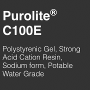 Purolite สารกรองเรซิน C100E - สารกรองเรซินชนิดCation