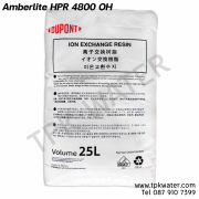 Amberlite สารกรองเรซิน HPR4800 OH (Dupont) Strong Base Anion Exchange Resin